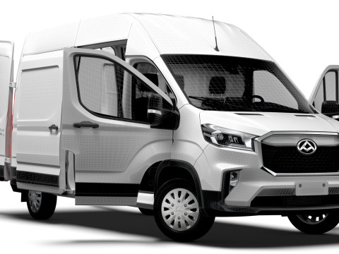 Maxus E Deliver 9 Van L3H3 HQInt 2025 Modèle 3D