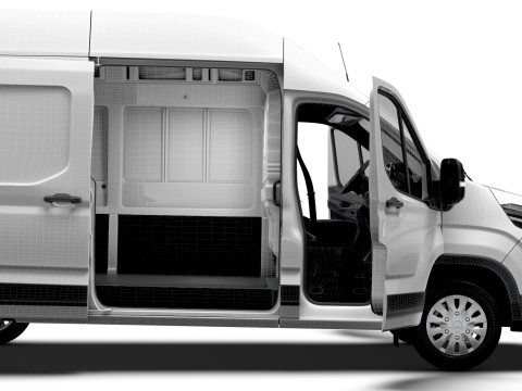 Maxus E Deliver 9 Van L3H3 HQInt 2025 Modèle 3D