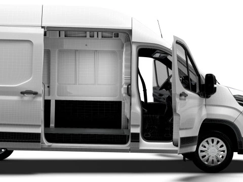 Maxus E Deliver 9 Van L3H3 HQInt 2025 3D Model