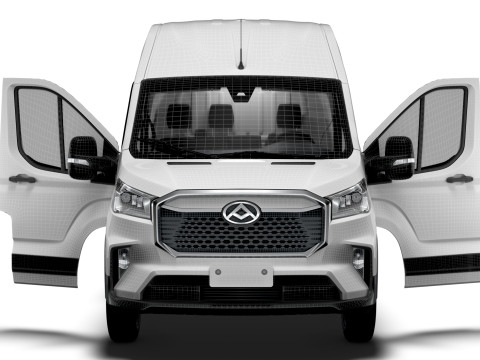 Maxus E Deliver 9 Van L3H3 HQInt 2025 Modèle 3D