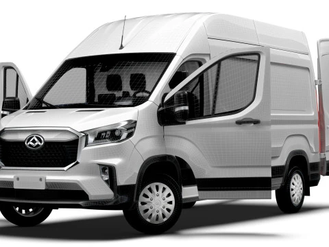 Maxus E Deliver 9 Van L3H3 HQInt 2025 3D Model