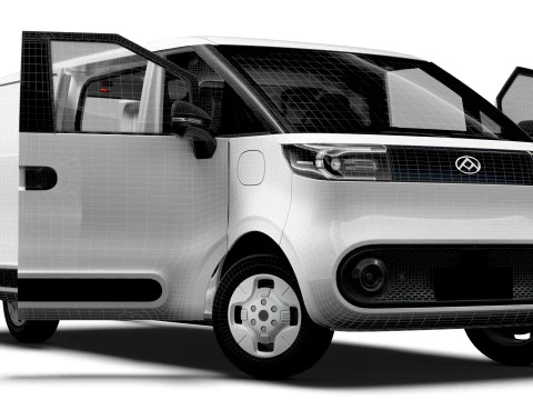 Maxus eDELIVER 5 L1H1 HQInterior 2026 3D Model
