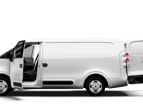 Maxus eDELIVER 5 L1H1 HQInterior 2026 3D Model