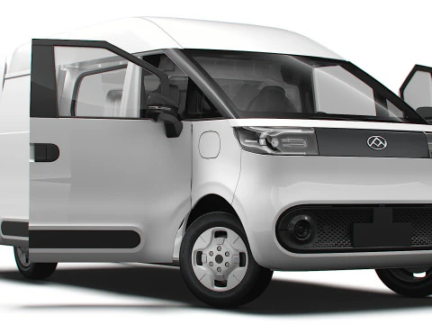 Maxus eDELIVER 5 L1H2 HQWnętrze 2026 Model 3D