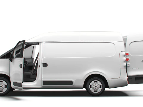Maxus eDELIVER 5 L1H2 HQInterior 2026 3D Model