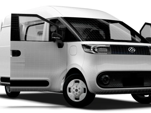 Maxus eDELIVER 5 L1H2 HQInterior 2026 3D Model