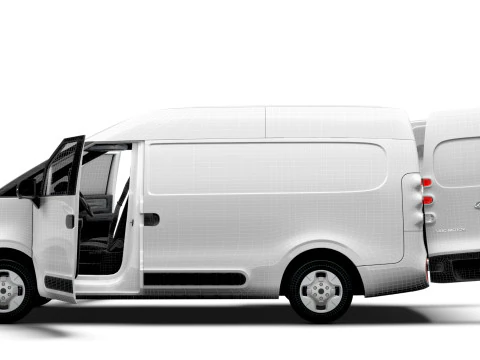 Maxus eDELIVER 5 L1H2 HQInterior 2026 3D Model