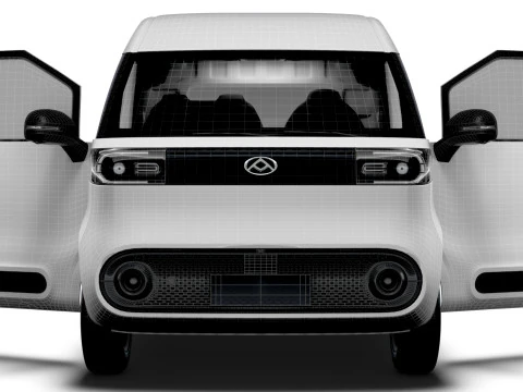 Maxus eDELIVER 5 L1H2 HQInterior 2026 3D Model