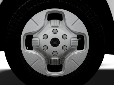 Maxus eDELIVER 5 L1H2 HQInterior 2026 3D Model
