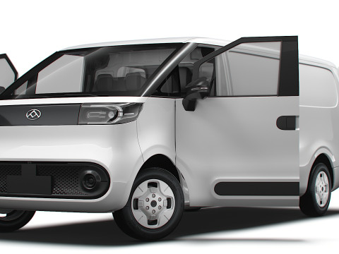 Maxus eDELIVER 5 L2H1 HQInterior 2026 3D Modell