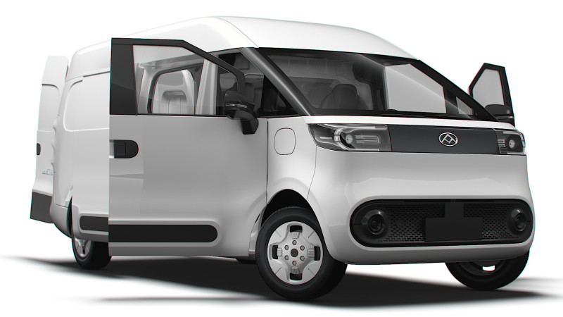 Maxus eDELIVER 5 L2H2 HQInterior 2026 3Dモデル .c4d .max .obj .3ds .fbx .stl .blend