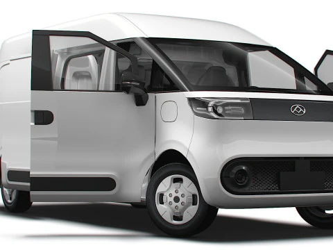 Maxus eDELIVER 5 L2H2 HQWnętrze 2026 Model 3D