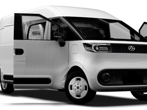 Maxus eDELIVER 5 L2H2 HQInterior 2026 3Dモデル