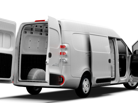 Maxus eDELIVER 5 L2H2 HQInterior 2026 3Dモデル
