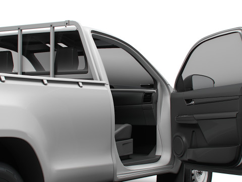 Toyota Hilux RegCab HQInt 2025 Modello 3D