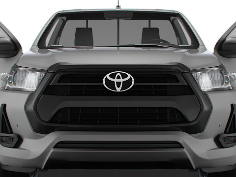 Toyota Hilux RegCab HQInt 2025 Modello 3D
