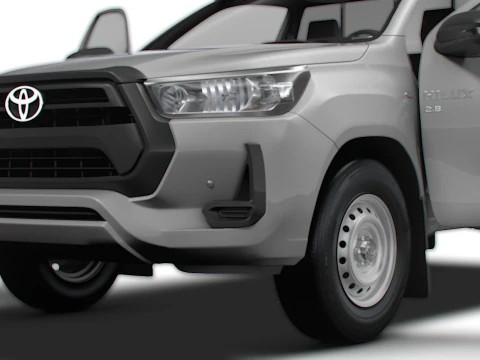 Toyota Hilux RegCab HQInt 2025 3D Modell