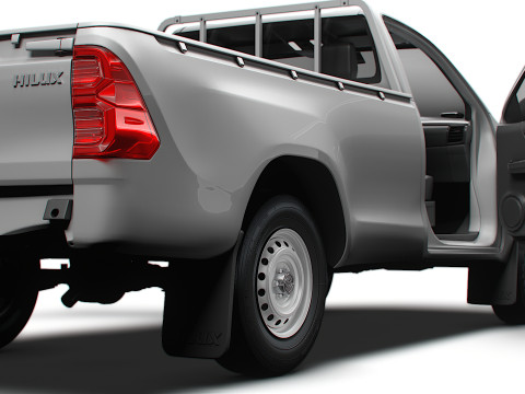 Toyota Hilux RegCab HQInt 2025 Modello 3D