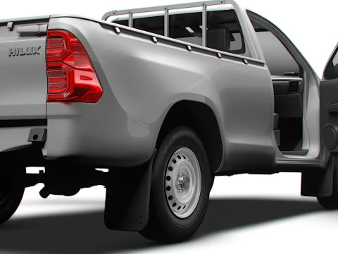Toyota Hilux RegCab HQInt 2025 3D Modell