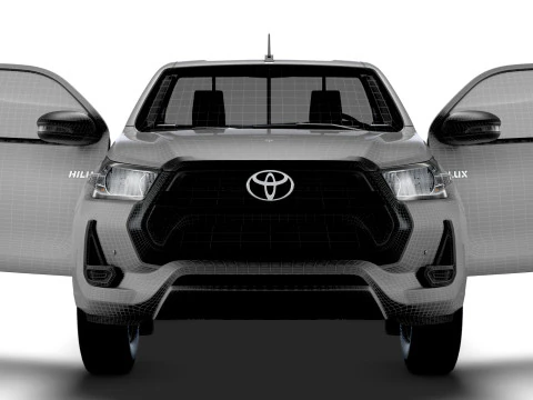 Toyota Hilux RegCab HQInt 2025 3D Modell