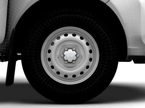 Toyota Hilux RegCab HQInt 2025 Modello 3D