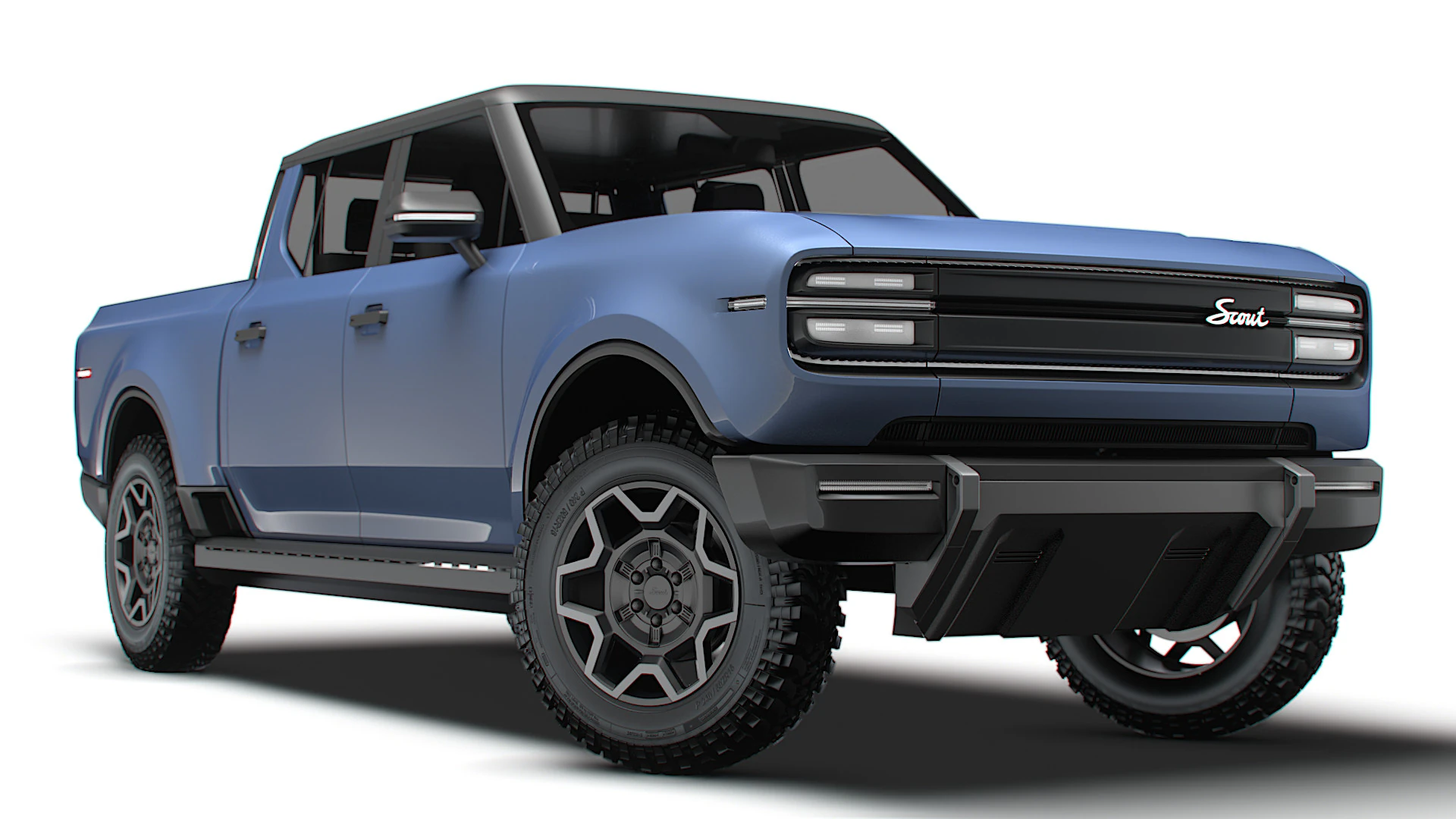 Scout Terra 2024 3D Model .c4d .max .obj .3ds .fbx .stl .blend 