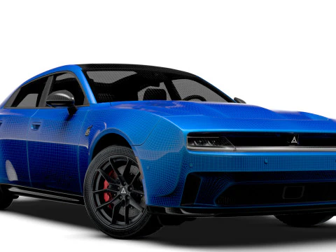 Dodge Charger Daytona Scat Pack 4D LB 2025 3D Modell