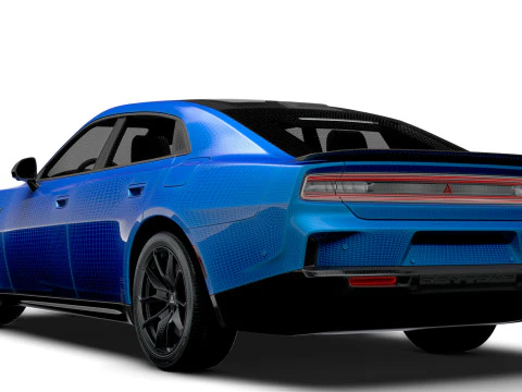 Dodge Charger Daytona Scat Pack 4D LB 2025 3D Modell