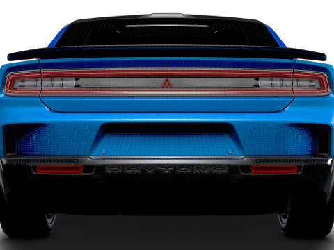 Dodge Charger Daytona Scat Pack 4D LB 2025 3D Modell