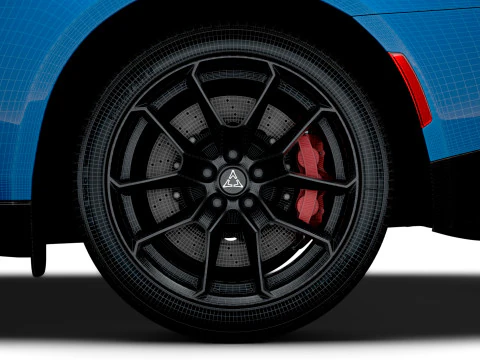 Dodge Charger Daytona Scat Pack 4D LB 2025 3D Modell