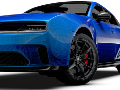 Dodge Charger Daytona Scat Pack 4D LB 2025 3D Modell