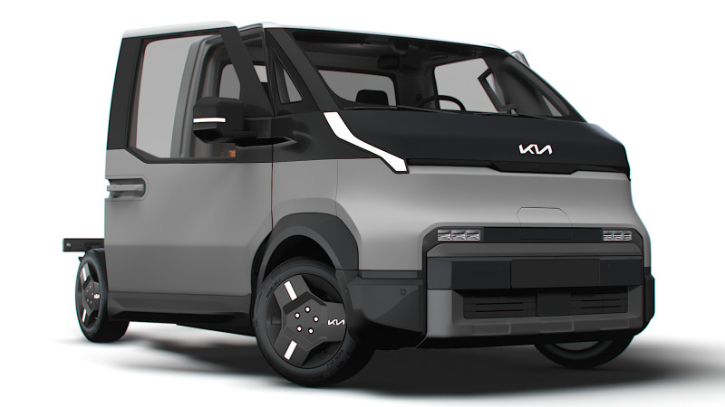 KIA PV5 Chassi HQInterior 2026 3D Модель .c4d .max .obj .3ds .fbx .stl .blend
