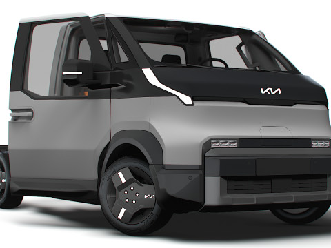 KIA PV5 Chassi HQInterior 2026 Model 3D