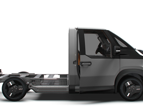 KIA PV5 Chassi HQInterior 2026 3D Модель