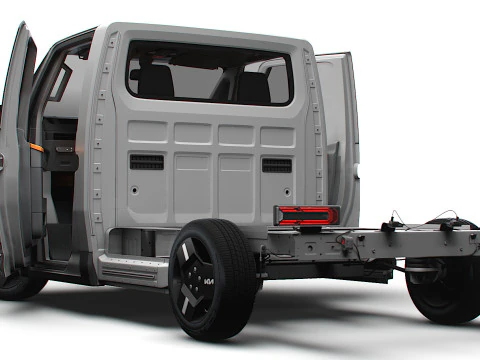 KIA PV5 Chassi HQInterior 2026 3D Model