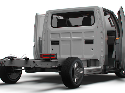 KIA PV5 Chassi HQInterior 2026 3D Модель