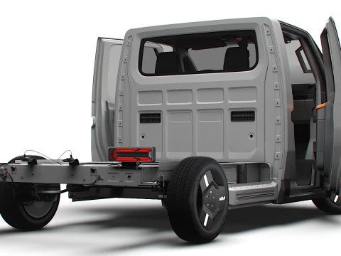 KIA PV5 Chassi HQInterior 2026 3D Model