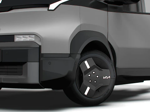 KIA PV5 Chassi HQInterior 2026 3D Model