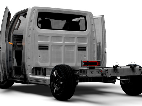 KIA PV5 Chassi HQInterior 2026 3D Модель