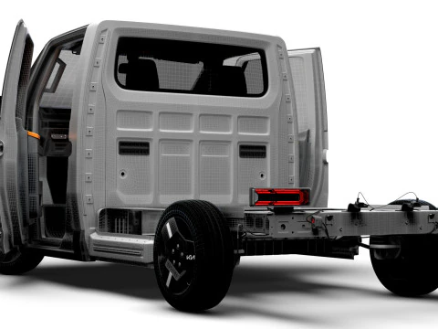 KIA PV5 Chassi HQInterior 2026 3D Model