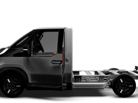KIA PV5 Chassi HQInterior 2026 3D Модель