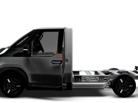 KIA PV5 Chassi HQInterior 2026 3D Model