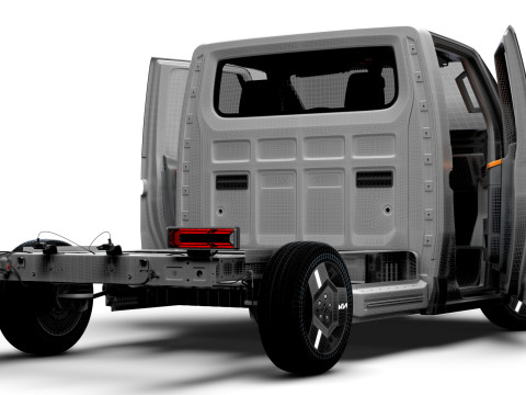 KIA PV5 Chassi HQInterior 2026 3D Модель