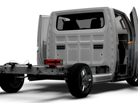 KIA PV5 Chassi HQInterior 2026 3D Model