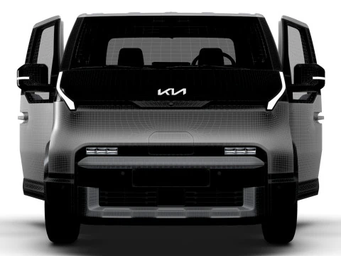 KIA PV5 Chassi HQInterior 2026 3D Model