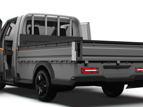 KIA PV5 Chassi OpenBed 2026 Modelo 3D