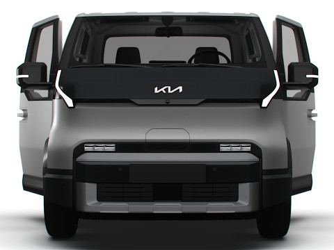KIA PV5 Chassis OpenBed 2026 Model 3D