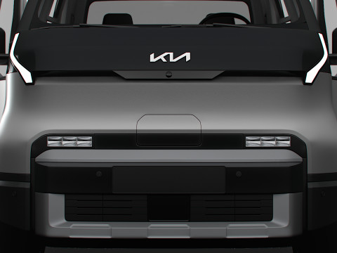 KIA PV5 Chassis OpenBed 2026 Model 3D