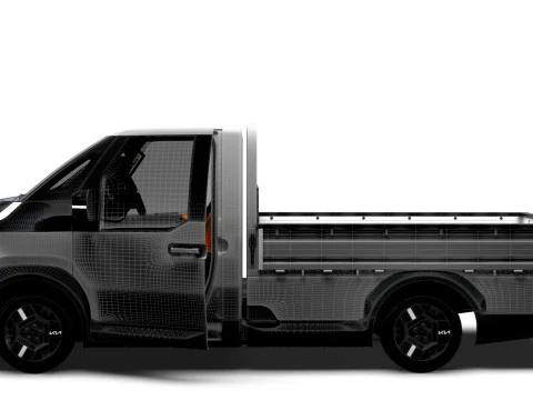 KIA PV5 Chassi OpenBed 2026 Modelo 3D