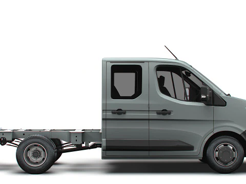 Renault Master Chassis 2025 3D Model